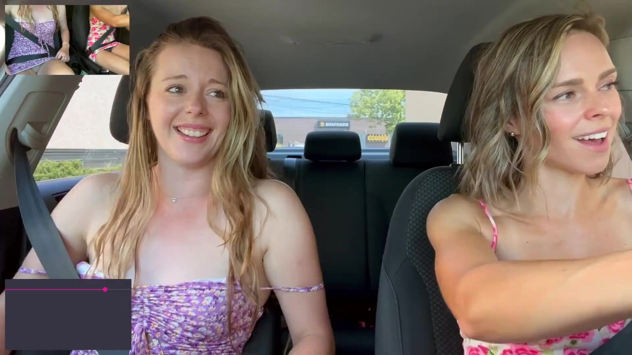 Nadia Foxx And Serenity Cox Cumming Hard In Public Drive Thru With Lush Remote Controlled