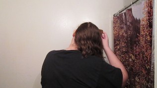 Hair Journal: Combing Long Curly Strawberry Blonde Hair – Week 8 (ASMR)