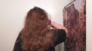 Hair Journal: Combing Long Curly Strawberry Blonde Hair – Week 11 (ASMR)