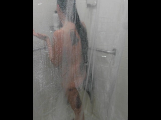 Shower Spycam, She Had No Idea!!! 
