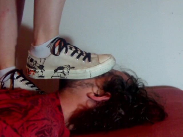 Face Trampled by Converse 