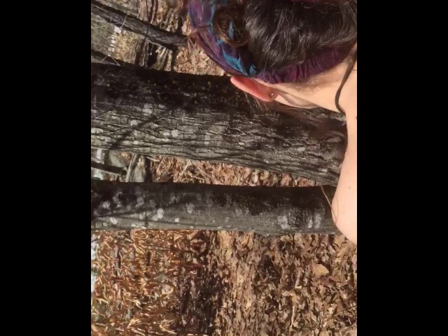 Tight Teen Gets Fucked in the Woods 