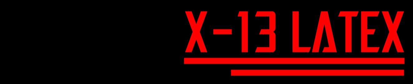 X13Latex