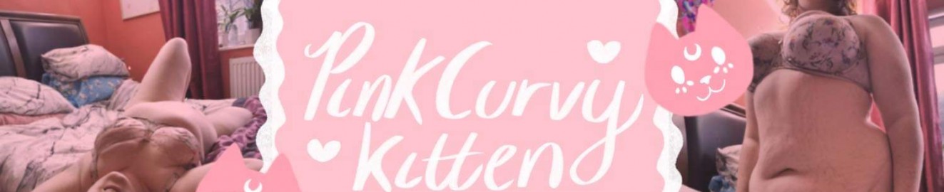 Pink Curvy Kitten