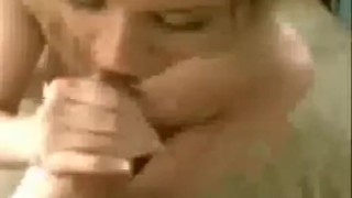 Ex girlfriend babe does blowjob hard and gets facial