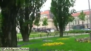 Spectacular Public Nudity With Horny Celine aka Evi C.