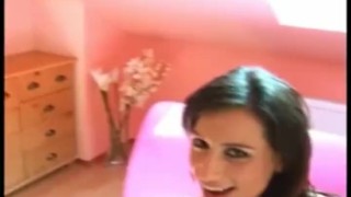 Big Titted Jane Sucks Cock Then Does Doggy Style