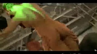 Scandal on stage with stripper teasing and dildoing