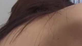 Sexy asian babe knows how to handle her pussy masturbating