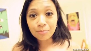 Sexy Asian Milf GIves A Great Handjob