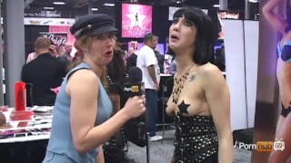 PornhubTV Noir Interview at eXXXotica 2012