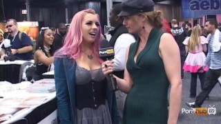 PornhubTV Lexi Belle Interview at eXXXotica 2012