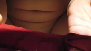 Charlie after dildoing lick is string