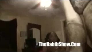 18 year hairy pussy banged in projects by hairy arab