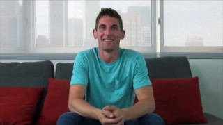 GayCastings Mid Western swim team fuck boy