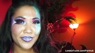 London Keyes Gets a Cock For a Treat