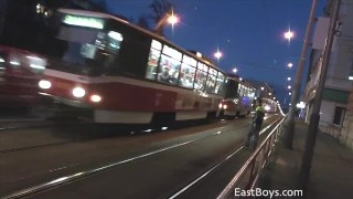 18 Twink Gets First Handjob