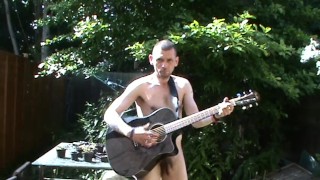 naked and struming, lol