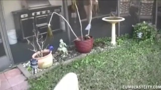 Naughty Milf Splattered With Jizz