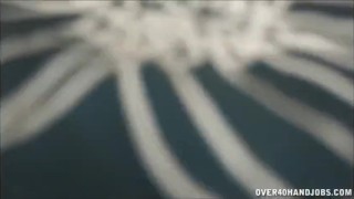 Naked Milf Touching Herself Before Jerking A Dick