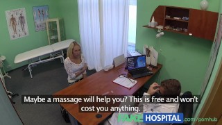 FakeHospital Blonde womans headache cured by cock and her squirting orgasms