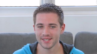 GayCastings Twink gymnast is flexible on camera