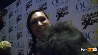 PornhubTV Holly Michaels Interview at 2014 AVN Awards