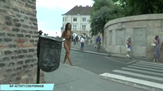 shocking public nudity with bailey and jenny