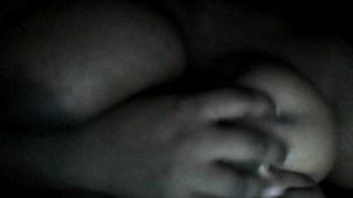 Huge tits teen playing on webcam