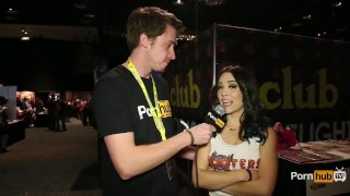 PornhubTV Kristina Rose Interview at eXXXotica 2014 Atlantic City