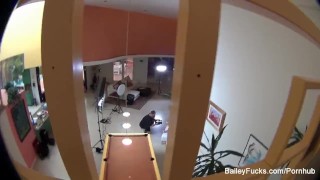 Dahlia Sky Masturbates On Christy Mack's Porn Set