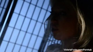 Victoria White Smokes and Masturbates