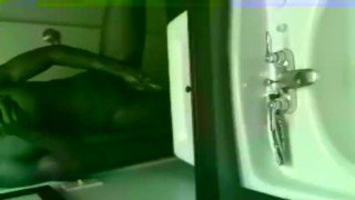 After shower dick stroke