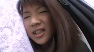 Innocent looking Japanese babe