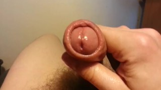 Masturbating and cumming - Top view!