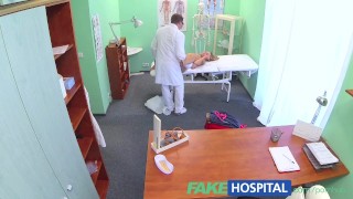 FakeHospital Doctor finishes what the nurse started with a creampie