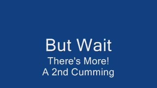 Cumming Twice While Fucking My Dildo, 5 Day Load Intense Orgasm