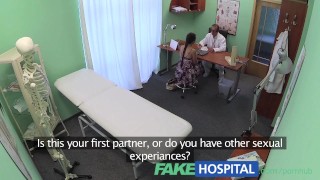 FakeHospital Patient shares doctors cock with halloween zombie nurse