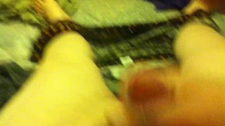 Teen Tranny Jacks Off