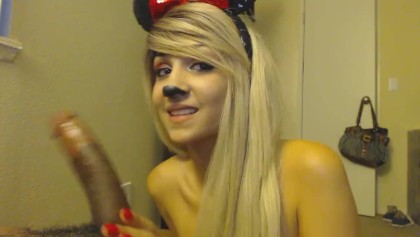 Happy Halloween - Chrissy Mouse Sucking Yummy Cock! Happy Halloween :D - Free ...