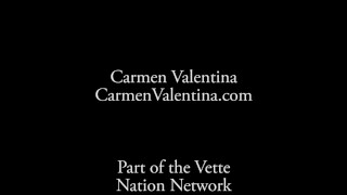 Cum slut Carmen Valentina gets a Halloween Cock and Cum Treat!