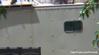 Capri Cavanni Behind The Scenes