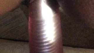 Fucking my vibrator