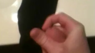 Jerking into a sock