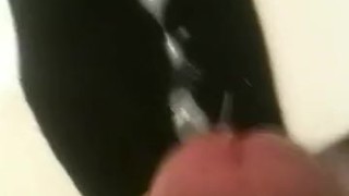 Jerking into a sock
