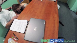 FakeHospital Sexy patient has a big surprise for the dirty doctor