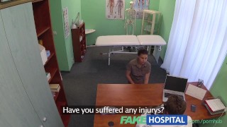 FakeHospital Dirty doctor gives sexy student patient the all clear