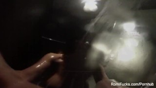 Romi Rain's Hot shower