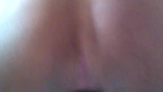 Riding A 9" Thick Dildo