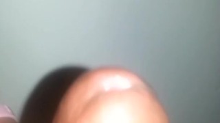 my dick erupted cum...